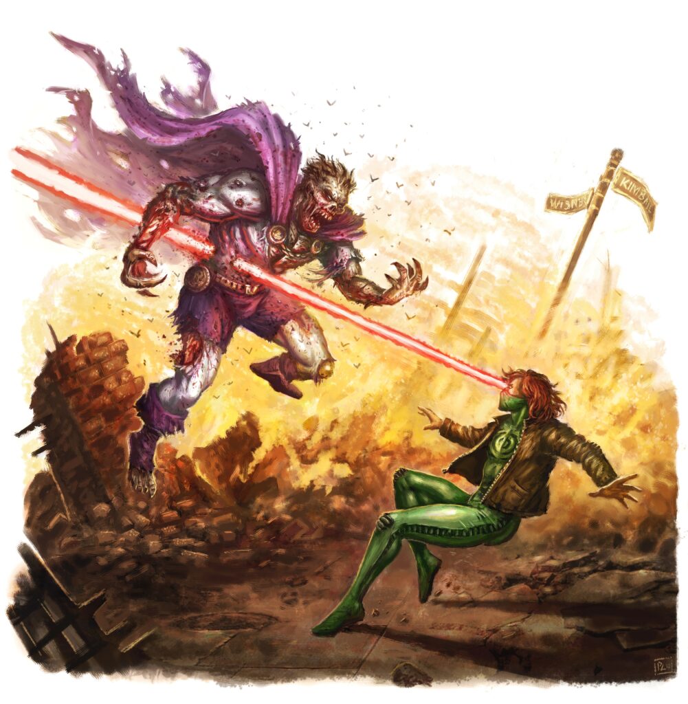 Rotted Capes throwdown