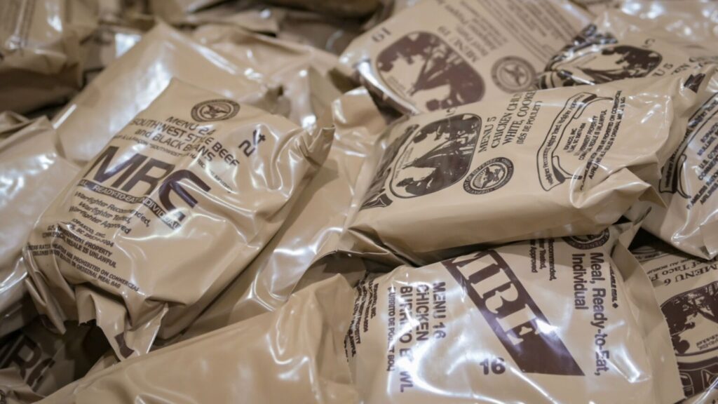 image of military MREs
